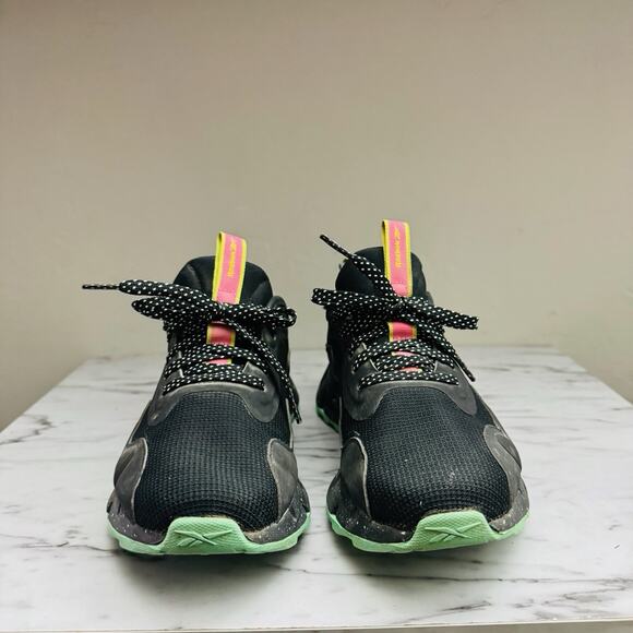 Reebok Zig Dynamica Adventure Black And Pink Running Shoes Women’s Size 7 - Picture 2 of 10